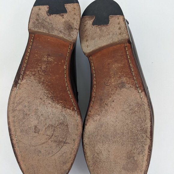 Men\'s Rancourt & Co Brown Loafers With Brass Buckl main image 10